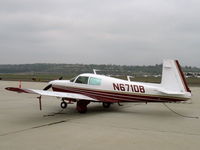 N671DB @ CMA - 1987 Mooney M20E SUPER 21, Lycoming IO-360-A1A 200 Hp - by Doug Robertson
