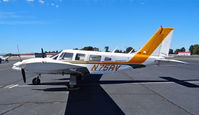 N75RV @ KHWD - California-based 1975 Piper Seneca sitting on the ramp at Hayward Executive Airport, Hayward, CA. - by Chris Leipelt