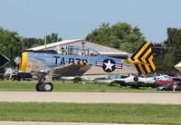 N4708C @ KOSH - North American AT-6F - by Mark Pasqualino