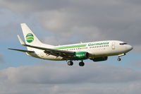 D-AGEP @ EGSH - Landing at Norwich. - by Graham Reeve