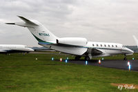 N712KC @ EGPN - Parked up at Dundee Riverside Airport EGPN during the Dunhill Golf Championships at nearby St Andrews - by Clive Pattle