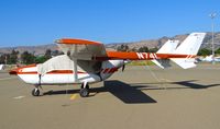 N74L @ KRHV - Locally-based 1977 Cessna 337G sitting at the south tie downs at Reid Hillview Airport, San Jose, CA. - by Chris Leipelt