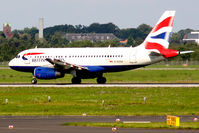 G-EUOA @ EDDL - Ready for takeoff from rwy 23L - by Günter Reichwein