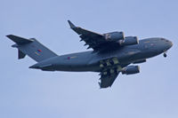 ZZ178 @ EGVN - C-17A, RAF Brize Norton based, 99 Sqn, Reach 836.Seen in the circuit at RAF Brize Norton.Image taken from St Johns Lock Lechlade. - by Derek Flewin