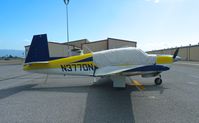 N3770N @ KRHV - Locally-based 1967 Mooney M20F sitting at its tie down at Reid Hillview Airport, San Jose, CA. - by Chris Leipelt