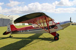 G-BTWL @ X5FB - Wag-Aero Sport Trainer at Fishburn Airfield, August 7th 2015. - by Malcolm Clarke