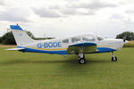 G-BODE @ X5FB - Piper PA-28-161 Cherokee Warrior II at Fishburn Airfield, August 16th 2015. - by Malcolm Clarke