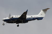 ZZ501 @ LMML - Hawker Beechcraft B350CER Avenger T1 ZZ501 Royal Navy - by Raymond Zammit