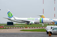 F-GZHV @ EGSH - Parked at Norwich on a wet afternoon. - by Graham Reeve