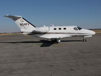 N54PV @ KPRB - California Natural Products (Lathrop, CA) 2007 Cessna 510 visiting @ Paso Robles Airport, CA - by Steve Nation
