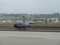 N7106Z @ CMA - 2014 Robinson R44 RAVEN II, Lycoming IO-540-AE1A5 245 Hp, approach near touchdown - by Doug Robertson