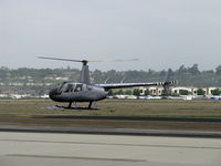 N7106Z @ CMA - 2014 Robinson R44 RAVEN II, Lycoming IO-540-AE1A5 245 Hp, approach - by Doug Robertson