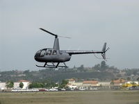 N7106Z @ SZP - 2014 Robinson R44 RAVEN II, Lycoming IO-540-AE1A5 245 Hp, approach, of ORBIC HELICOPTERS of CMA-local Robinson sales & helicopter service - by Doug Robertson