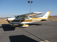 N42368 @ KPRB - Locally-based 1968 Cessna 182L Skylane on visitor's ramp @ Paso Robles Airport, CA - by Steve Nation