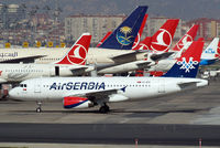 YU-APC @ LTBA - Airbus A319-131 [2621] (Air Serbia) Istanbul-Ataturk~TC 18/04/2015
