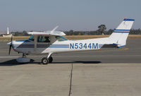 N5344M @ KPRB - 1980 Cessna 152 @Paso Robles Municipal Airport, CA - by Steve Nation