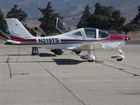 N219TS @ KPRB - local light sport dealer had this 2007 Tecnam P-2002 Sierra @ Salinas Municipal Airport, CA - by Steve Nation
