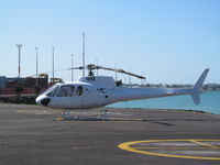 ZK-HHX @ NZMB - out in sun at docks heliport - by magnaman