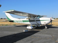 N21009 @ EDU - Southern California-based 1972 Cessna Skylane 182P visiting @ University Airport, Davis, CA - by Steve Nation