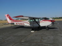 N756EG @ EDU - Locally-based 1979 Cessna Skylane TR182 @ University Airport, Davis, CA - by Steve Nation