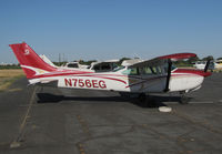 N756EG @ EDU - Locally-based 1979 Cessna Skylane TR182 @ University Airport, Davis, CA - by Steve Nation