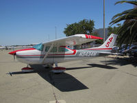 N9434M @ KCCR - This 1976 Cessna Skylane 182P from Santa Fe, NM participated in the 2014 Air Race Classic as Race #45. Photo at Buchanan Field, Concord, CA - the start point for the cross county race. Pilots Susan Larson and Amy Ecclesine finished 9th. - by Steve Nation