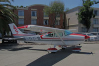N9434M @ KCCR - This 1976 Cessna Skylane 182P from Santa Fe, NM participated in the 2014 Air Race Classic as Race #45. Photo at Buchanan Field, Concord, CA - the start point for the cross county race. Pilots Susan Larson and Amy Ecclesine finished 9th. - by Steve Nation