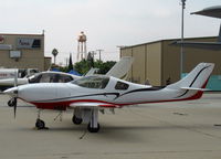 N64LL @ CMA - 2005 Brown LANCAIR LEGACY, Continental IO-550 310 Hp, 270 mph cruise, this baby sucks 'em up and goes like stink! - by Doug Robertson