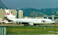 JA8538 @ VHHX - McDonnell-Douglas DC-10-40 [46974] (Japan Airlines) Hong Kong Kai-Tak~B 31/10/1997