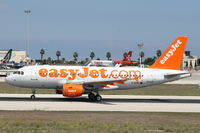 G-EZIF @ LMML - A319 G-EZIF Easyjet - by Raymond Zammit