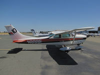 N899F @ KCCR - This 1967 Cessna 182K Skylane took part in the 2014 Air Race Classic as Race #10. Photo @ Buchanan Field, Concord, CA prior to 1st leg of the annual cross country event. Pilots were Patricia Gregory and Laura Del Favero. - by Steve Nation