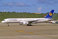 YV2243 @ SVMI - Boeing 757-236 [24118] (SBA Santa Barbara Airlines) Caracas-Simon Bolivar International~YV 02/12/2007 - by Ray Barber