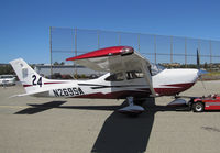 N269SA @ KCCR - Florida-based 2011 Cessna 182T Skylane took part in 2014 Air Classic Race as Race #24. Photo @ Buchanan Field, Concord, CA before 1st leg of the annual cross county event. Pilots were Susan and Marie Carastro. - by Steve Nation