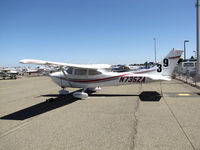 N735ZA @ KCCR - SF Bay Area-based 1977 Cessna 182Q Skylane took part in 2014 Air Race Classic as Race #39. Photo at Buchanan Field, concord, CA before start of the cross country event. Pilots were Marcie Smith and Nancy Sliwa. - by Steve Nation