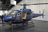 N506JA @ EGLC - On display at Helitech 2015, Excel, London. - by Graham Reeve