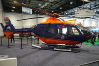 G-GLAA @ EGLC - On show at Helitech 2015. - by Graham Reeve