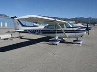 N271AM @ KWHP - Locally-based 1973 Cessna 172M Skyhawk @ Whiteman Airport, Pacoima, CA - by Steve Nation
