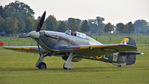G-HUPW @ EGTH - 3. R4118 at The Shuttleworth 'Uncovered' Airshow (Finale,) Oct. 2015.