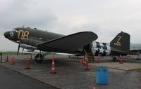 N54599 @ KCAK - Douglas C-47B
