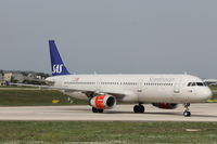 LN-RKK @ LMML - A321 LN-RKK SAS - by Raymond Zammit
