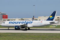 TS-INQ @ LMML - A320 TS-INQ Nouvelair - by Raymond Zammit