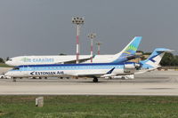 ES-ACB @ LMML - Canadair CL-600 Regional Jet CRJ-900 ES-ACB Estonian Air - by Raymond Zammit