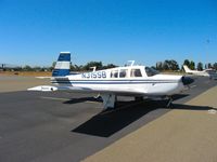 N315SB @ KRHV - Locally-based 1969 Mooney M20F sitting at its usual tie down at Reid Hillview Airport, San Jose, CA. - by Chris Leipelt