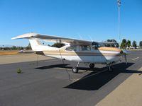 N6441C @ KRHV - Locally-based 1980 Cessna T210N (now in a new tie down) sitting on the ramp at Reid Hillview Airport, San Jose, CA. - by Chris Leipelt