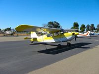 N11681 @ KRHV - Locally-based 1972 Bellanca 7KCAB sitting on the Victory Aero ramp for minor maintenance at Reid Hillview Airport, San Jose, CA. - by Chris Leipelt