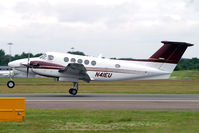 N41EU @ EGLF -  - by Fred Willemsen