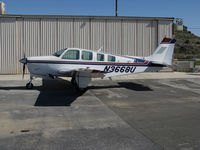 N3668U @ KWHP - Locally-owned 1980 Beech A36 Bonanza @ Whiteman Airport, Pacoima, CA - by Steve Nation