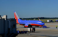 N435WN @ KATL - Aircraft being towed Atlanta - by Ronald Barker