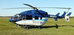N908SH @ KTVF - Sanford Medical's Eurocopter EC-145 on the grass in Thief River Falls, MN. - by Kreg Anderson