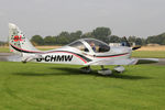 G-CHMW @ EGBR - Aerotechnik EV-97 Eurostar SL at The Real Aeroplane Club's Helicopter Fly-In, Breighton Airfield, September 20th 2015. - by Malcolm Clarke